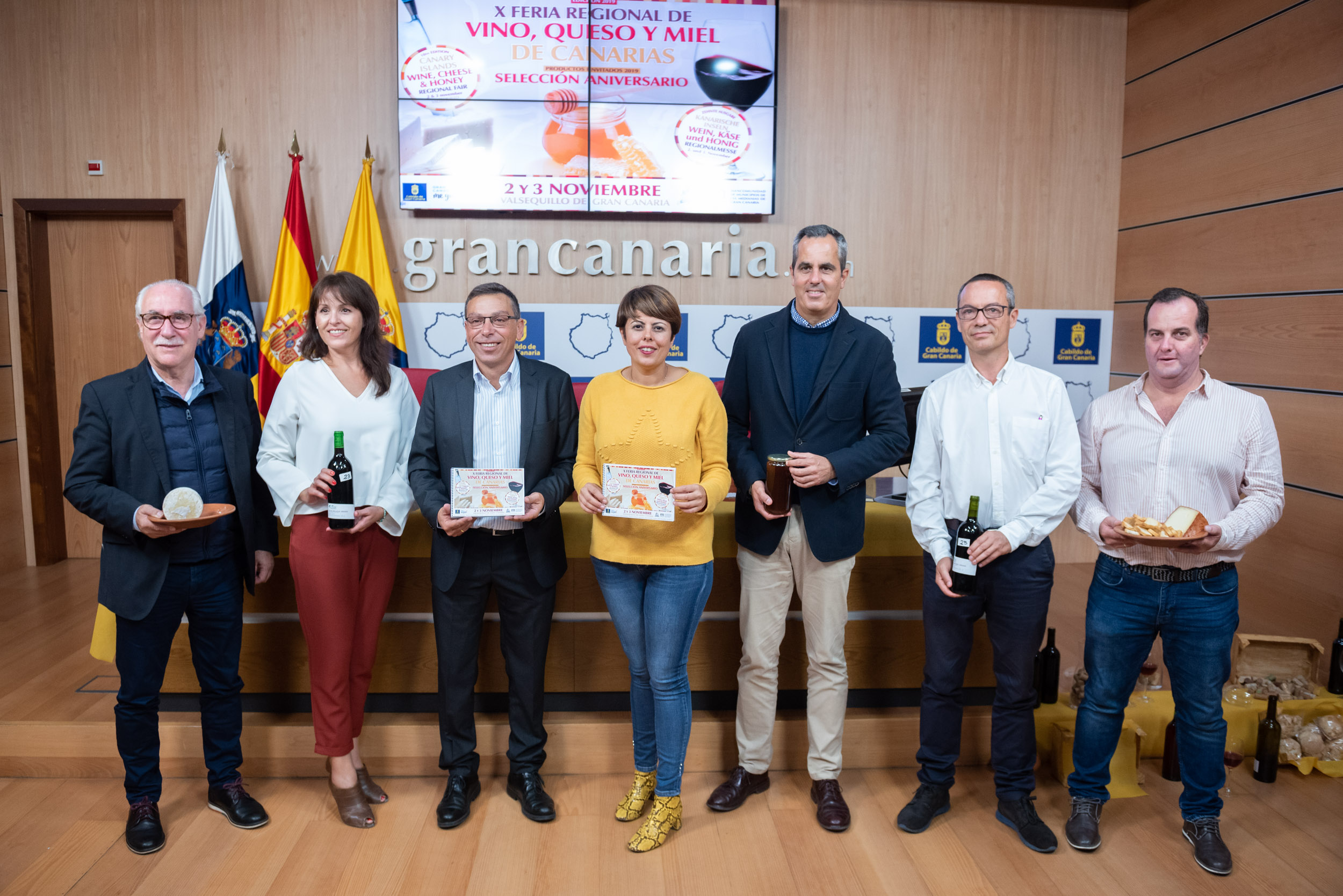Gran Canaria celebra la Feria Regional de Vino, Queso y Miel con los productos estrella de sus diez ediciones