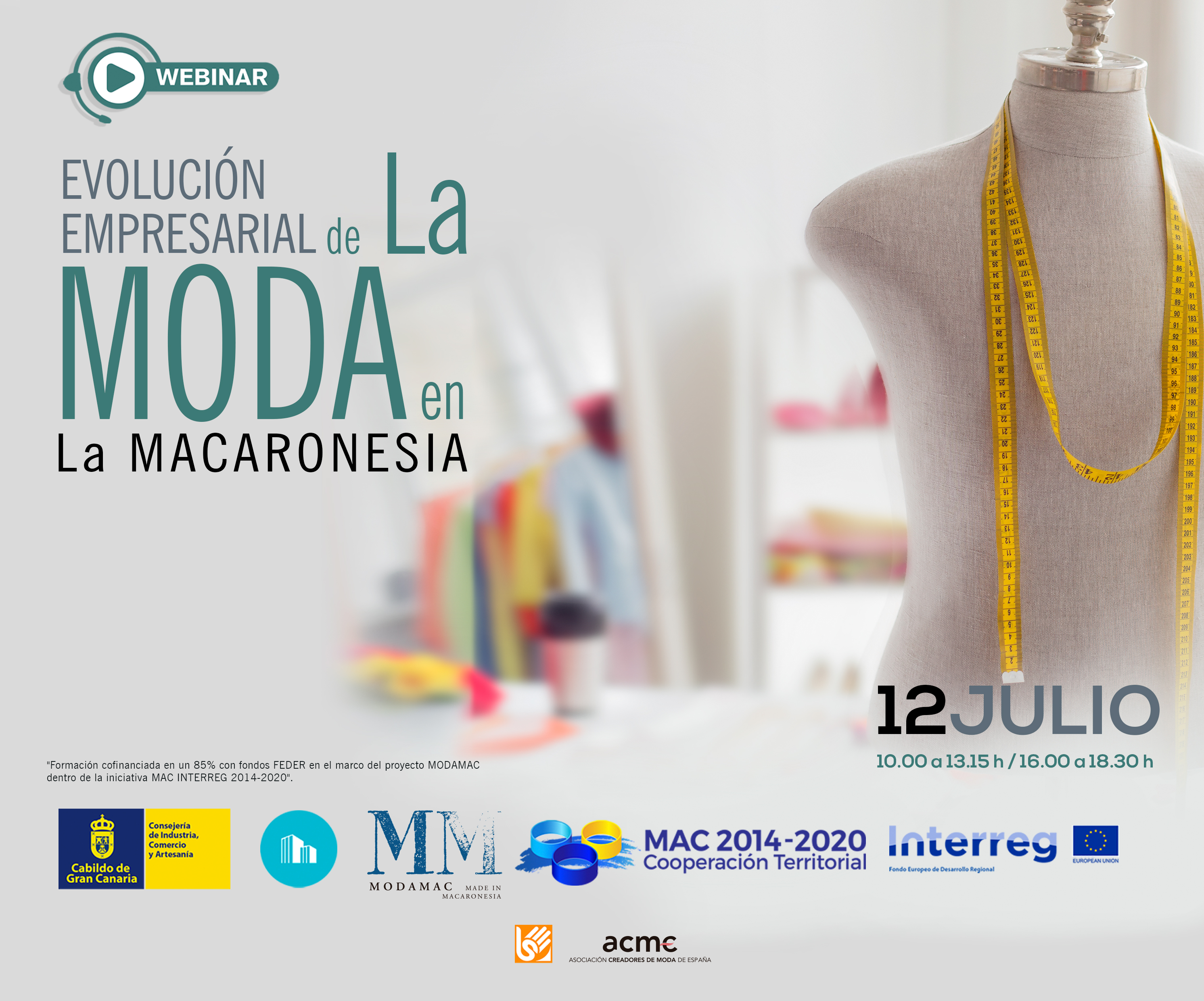 Un seminario web analizará la evolución del sector de la moda en la Macaronesia 