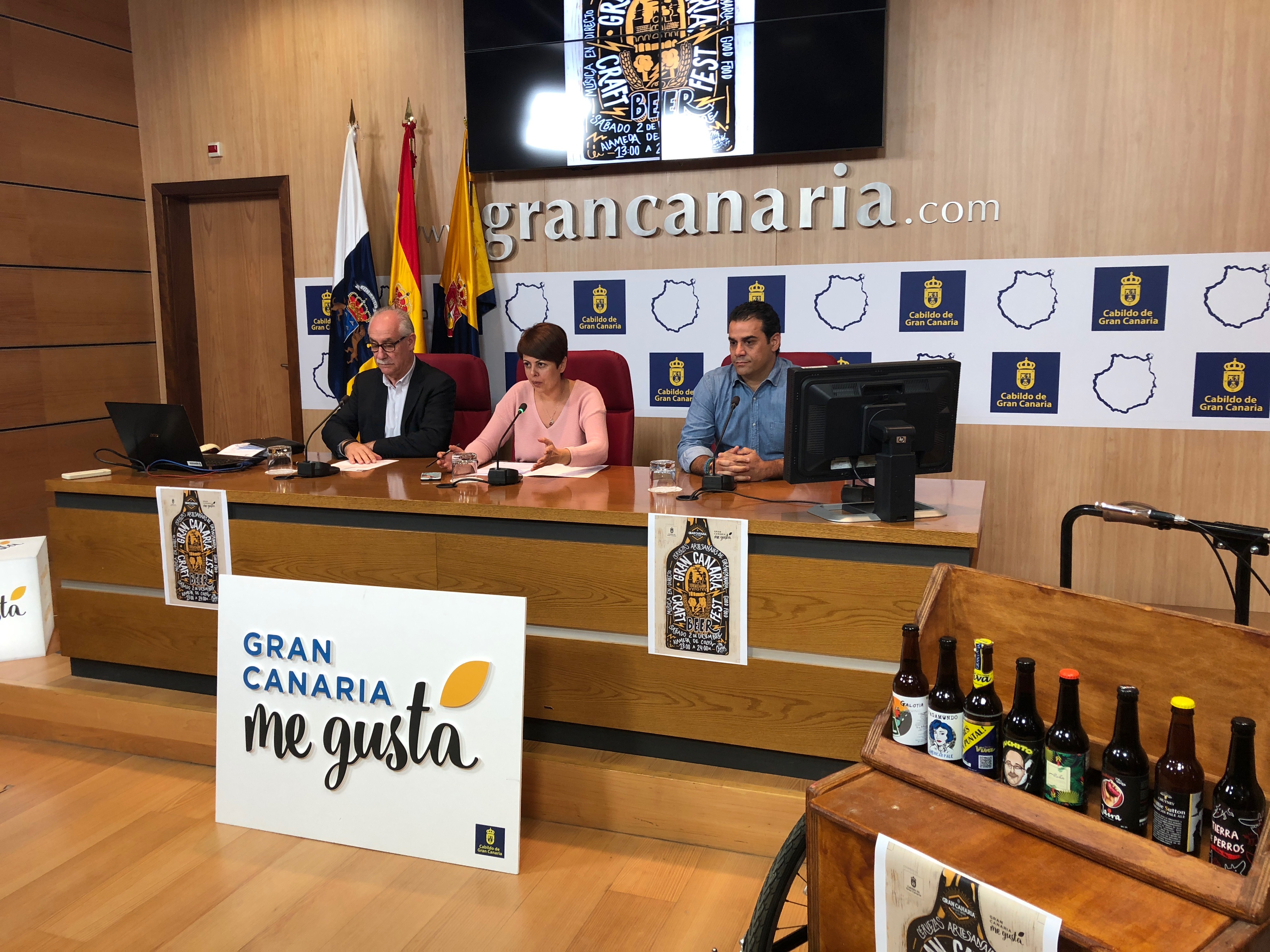 Extracto de tuno indio y aromas cítricos impregnan la cerveza artesana de Gran Canaria en el Festival Craft Beer
